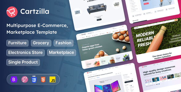 Cartzilla - Multipurpose E-Commerce HTML Template