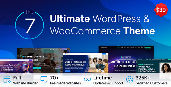 The7 — Ultimate WordPress & WooCommerce Theme