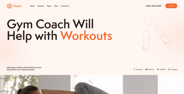 iTeach - Teaching & Classes Education WordPress Theme