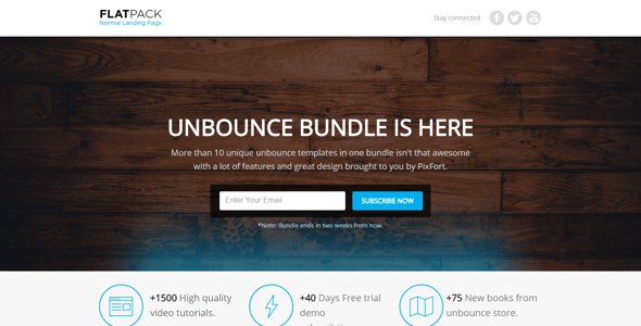 FLATPACK - Multipurpose Unbounce Pack