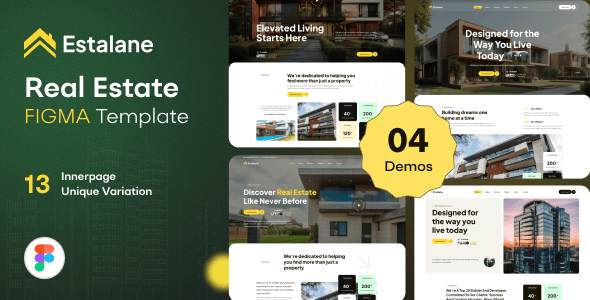 Estalane - Real Estate Figma Template