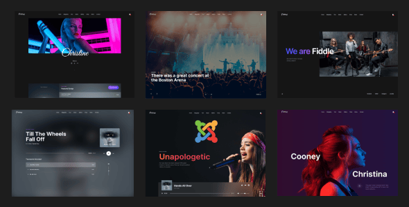 Melodica - Music Band & Musician Joomla Template