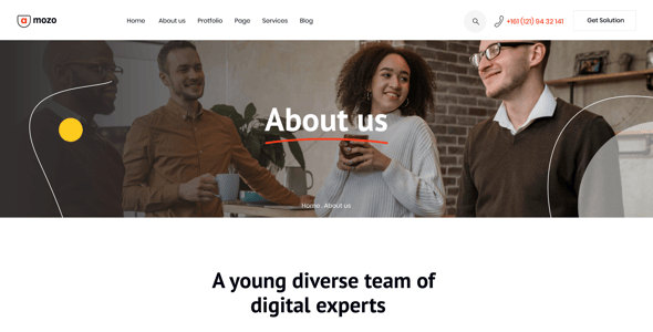 Amozo - Digital Agency Figma Template