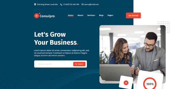 Consulpro - Business Consulting XD Template