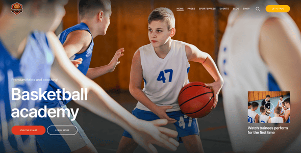Tornados | Basketball NBA Team WordPress Theme