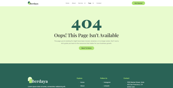 Berdaya -  Business Coaching Elementor Template Kit