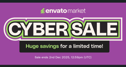 Envato Market's Cyber Sale 2025