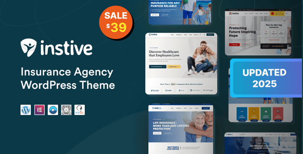 Instive - Insurance WordPress Theme