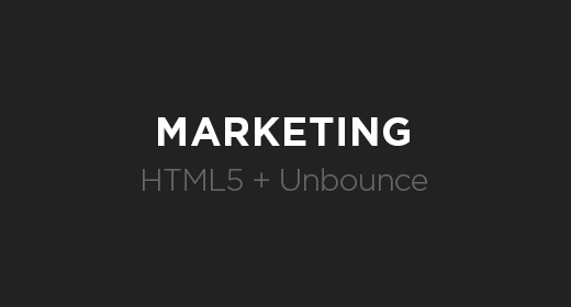 Marketing Landing Pages