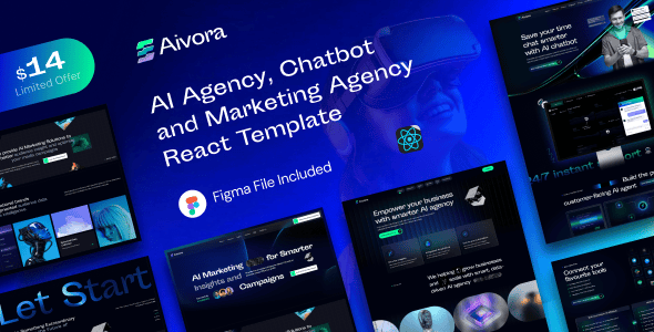Aivora - AI Agency & Technology React Template