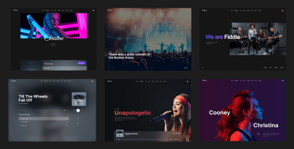 Melodica - Music Band & Musician WordPress Theme