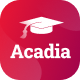 Acadia - Online Courses & Education Template - ThemeForest Item for Sale