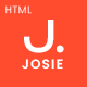 Josie - Personal Portfolio Template - ThemeForest Item for Sale
