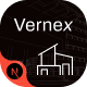 Vernex - Architecture & Construction React Next JS Template - ThemeForest Item for Sale