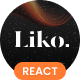 Liko - Creative Agency & Portfolio Next js Template - ThemeForest Item for Sale