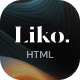 Liko - Creative Agency & Portfolio HTML Template - ThemeForest Item for Sale