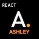 Ashley - Creative Portfolio React NextJS Template - ThemeForest Item for Sale