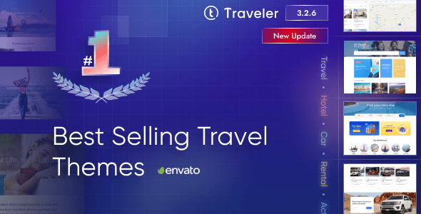 Traveler - Trip Booking WordPress Theme